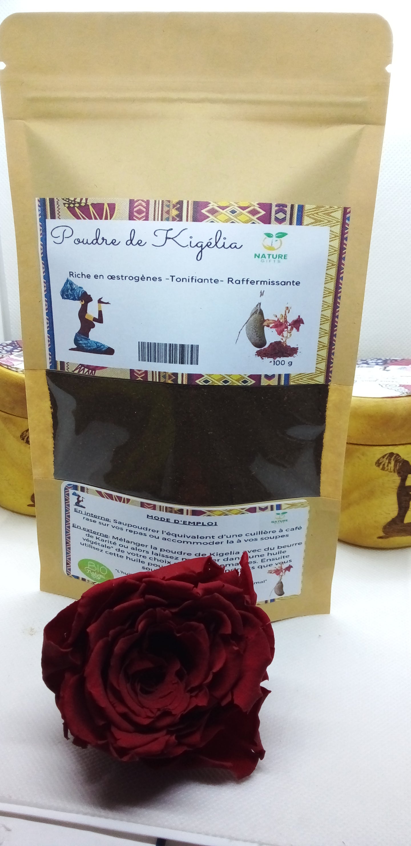 Poudre de kigelia africana