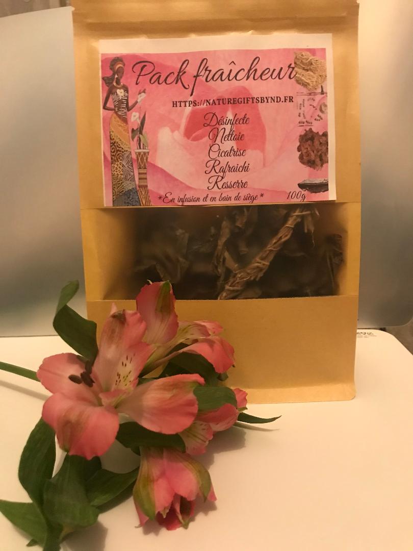 Pack fraîcheur (Racine de vétiver / Nep nep / Feuilles de djeka, fruit du tetrapleura ou 4 côtés))