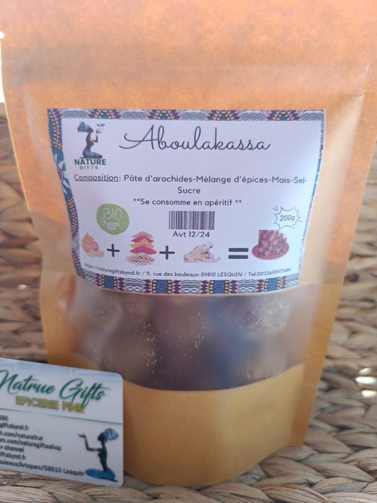 Aboulakassa, le snack à base de mais et d'arachides
